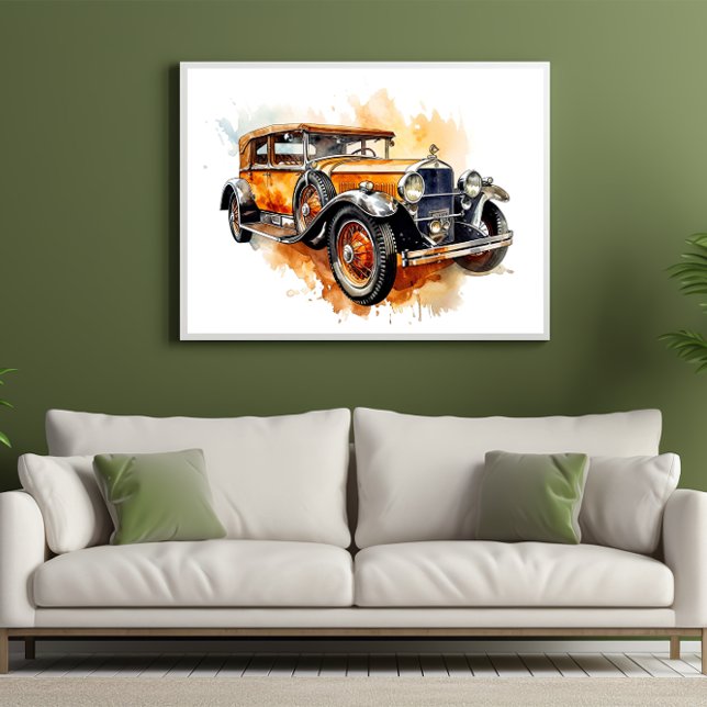 Poster Eterno Chevrolet Carro vintage Automobilística (Criador carregado)