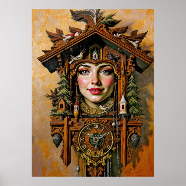 Poster "Eterno Muse" - Um Retrato Cuckoo Clock (Frente)