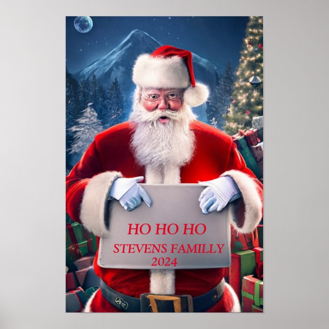 Poster Eterno papai noel da Blush Yuletide (Frente)
