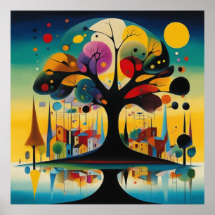 Poster Ethal Arboretum - Design de Arte de Parede Imprimí