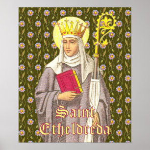 Poster Etheldreda (Audrey) (P 003)