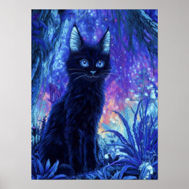 Poster EtherealForestCat