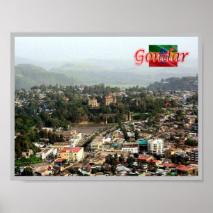 Poster Etiópia - Gondar -