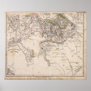 Póster Etiópia, Somália, África