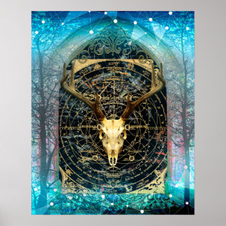 Poster Etiqueta Mística