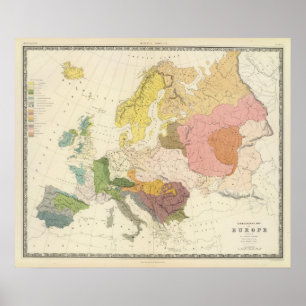 Póster Etnográfico, Europa