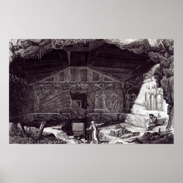 Póster Etruscan Tomb, c.1780 (Frente)