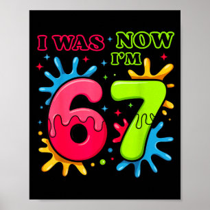 Poster Eu 6 7 Aniversário 67 Meme
