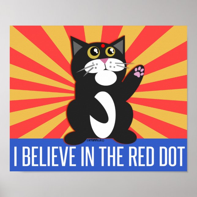 Poster Eu Acredito em Cat (Frente)