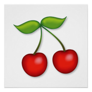 Póster Eu Adoro Cerejas