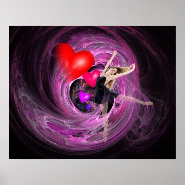 Poster Eu Adoro Dançar! (Frente)