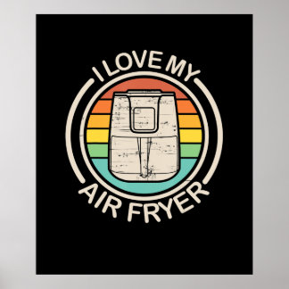 Poster Eu adoro o presente dos amantes do meu fretador de