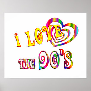 Poster Eu adoro os anos 90