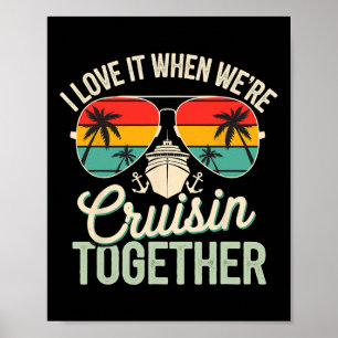 Poster Eu Adoro Quando Estamos Cruzeiros Juntos Cruzeiro 