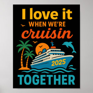 Poster Eu Adoro Quando Estamos em Cruzeiro 2025 Juntos Cr
