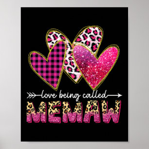 Poster Eu Adoro Ser Chamada Mãe Namorados Da Vovó Memaw