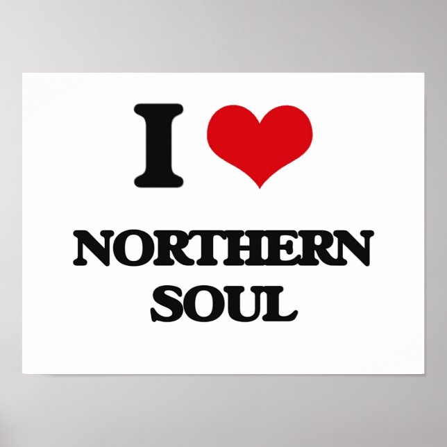 Poster Eu adoro SOUL NORTE (Frente)