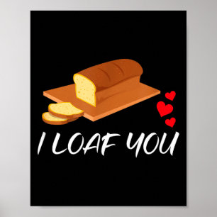 Poster Eu Amasso Você - Dia dos Namorados Pun Funny 