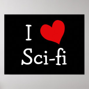 Poster Eu amo a ficção científica