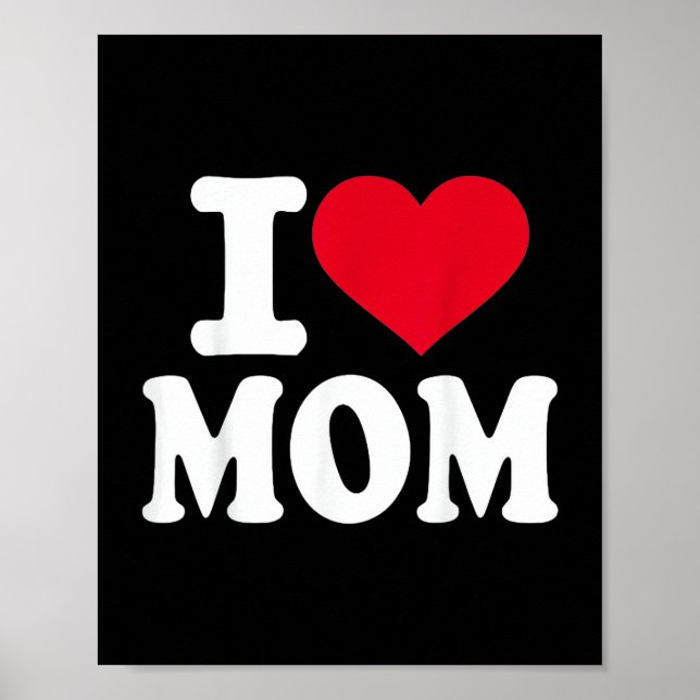 Poster Eu Amo a Mamãe (Frente)