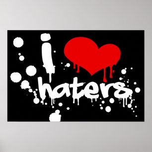 Poster Eu amo aborrecedores