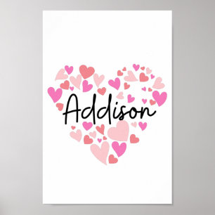 Poster Eu amo Addison