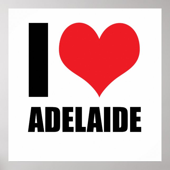 Poster Eu amo Adelaide (Frente)