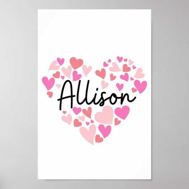 Poster Eu amo Allison (Frente)