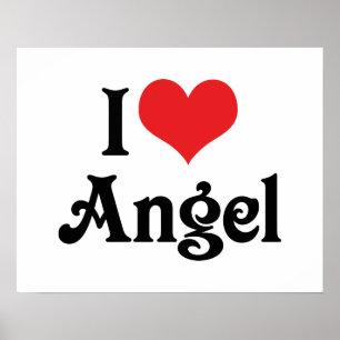 Poster Eu Amo Anjo