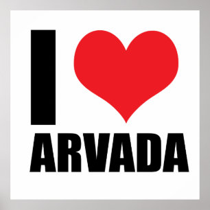 Poster Eu amo Arvada