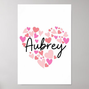 Poster Eu amo Aubrey