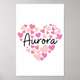 Poster Eu amo Aurora
