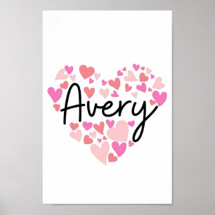 Poster Eu amo Avery