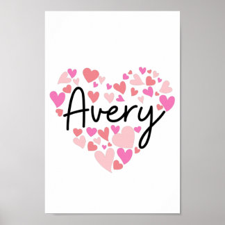 Poster Eu amo Avery