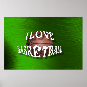 PÓSTER EU AMO BASKETBALL-POSTER