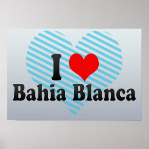 Póster Eu amo BLANCA de Baía, Argentina