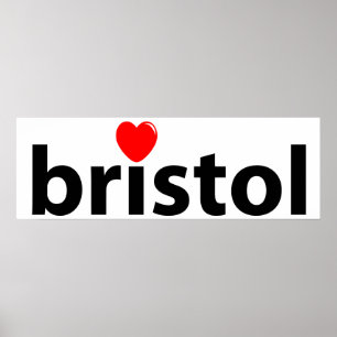 Poster Eu amo Bristol