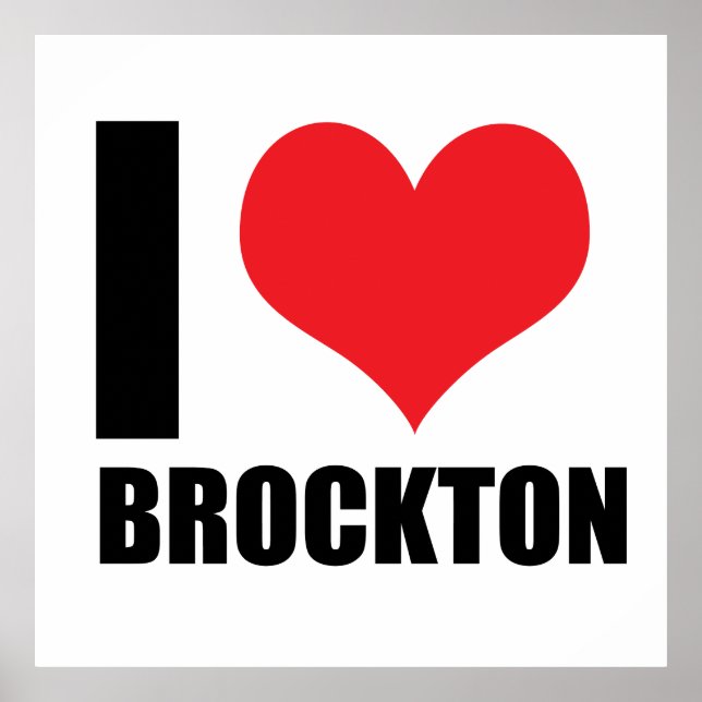 Poster Eu amo Brockton (Frente)