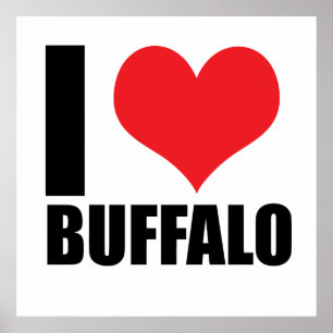 Poster Eu amo Buffalo