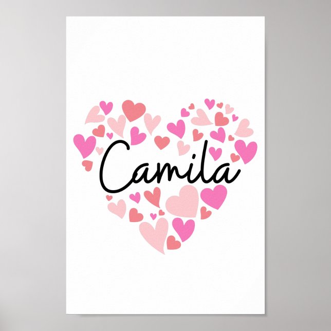 Poster Eu amo Camila (Frente)