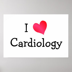 Póster Eu Amo Cardiologia