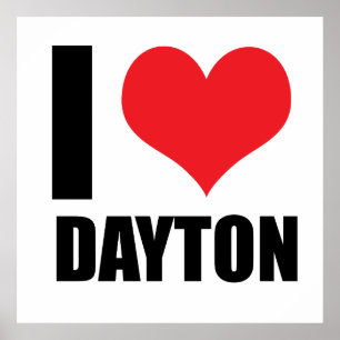 Poster Eu amo Dayton