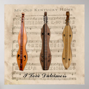 POSTER EU AMO DULCIMERS*