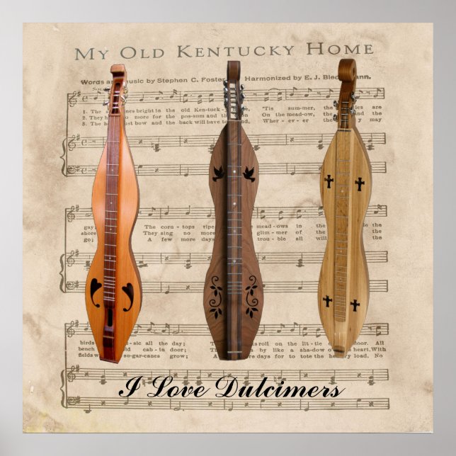 POSTER EU AMO DULCIMERS* (Frente)