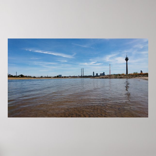 Poster Eu amo Düsseldorf (Frente)