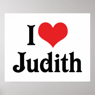 Póster Eu amo Judith