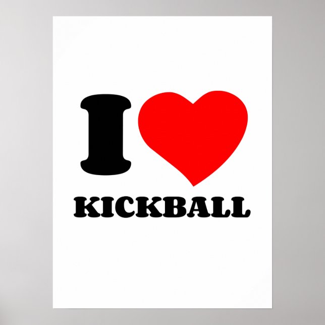 POSTER EU AMO KICKBALL (Frente)