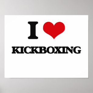 Poster Eu amo Kickboxing