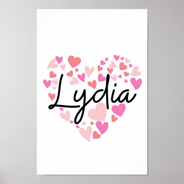 Poster Eu amo Lydia (Frente)