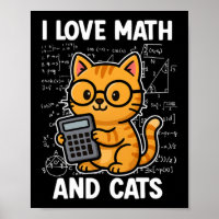 Eu Amo Matemática E Gatos